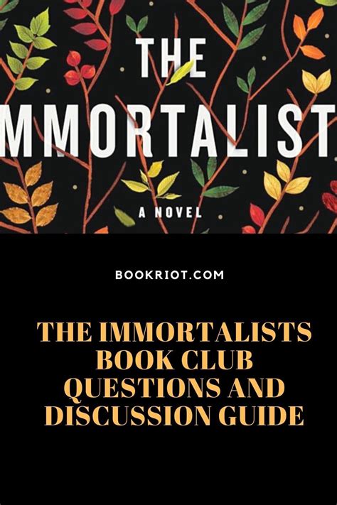 the immortalists book club questions.